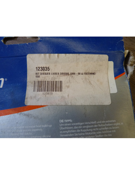 Disques lisses DR 650 88-14  - 1