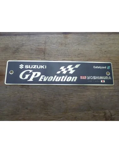Plaque Yoshimura GP Evolution  - 1