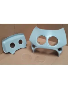 Tête de fourche seule double optiques GSXR 1100 91-92  - 2