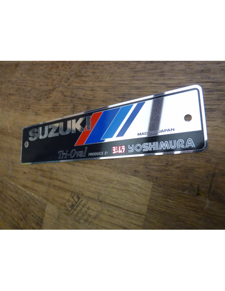 Plaque Yoshimura Tri-oval  - 2