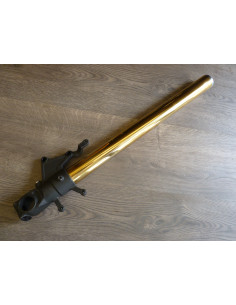 Tube +pieds de fourche gauche GSXR 1000 01-02  - 1
