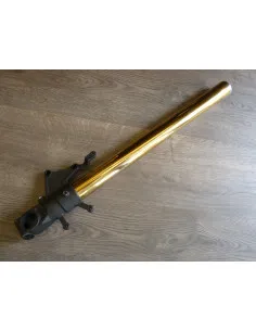 Tube +pieds de fourche gauche GSXR 1000 01-02  - 1