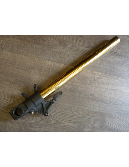 Tube +pieds de fourche gauche GSXR 1000 01-02  - 2