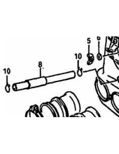Durite de reniflard GSXR 750-1100 85-88  - 1