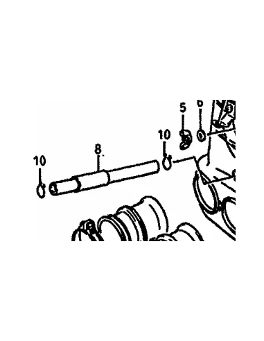 Durite de reniflard GSXR 750-1100 85-88  - 1