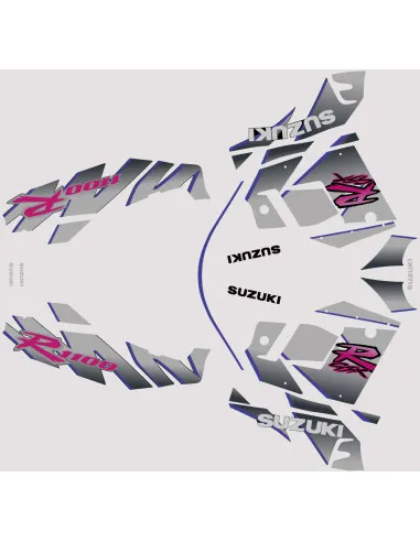 Kit stickers rouge ou noir GSXR 1100 1992  - 2