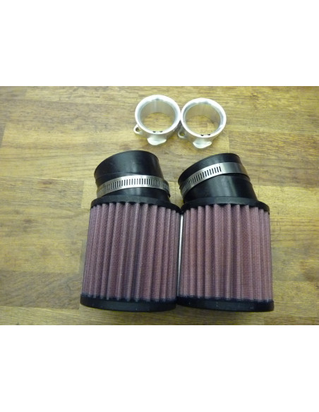 Kit filtri aria K&N Keihin carburatore + adattatori Ducati  - 3