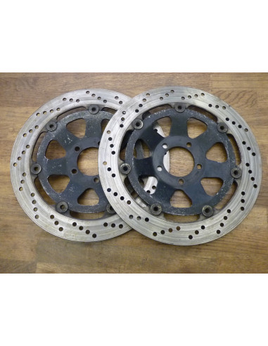 Paire de disques de frein GSXR 1100 86-88  - 1
