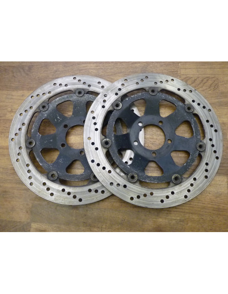 Paire de disques de frein GSXR 1100 86-88  - 1