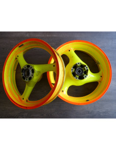 Paire de jantes GSXR 1100 90-92  - 1 2
