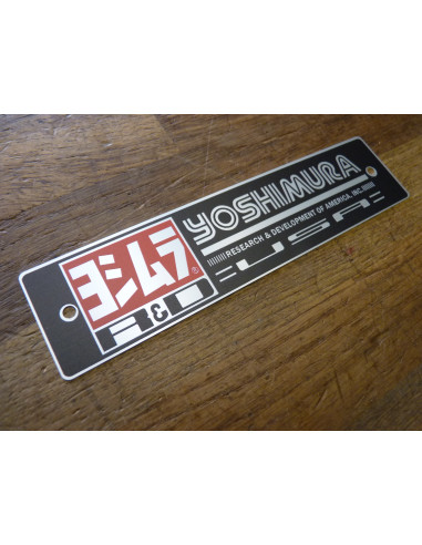 Plaque Yoshimura R&D USA  - 2