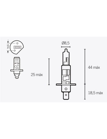 Ampoule H1  - 2