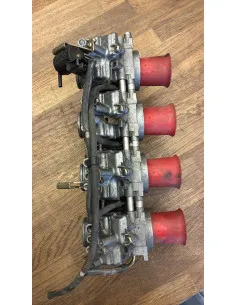 Rampe de carburateurs GSXR 600 96-99  - 1 2
