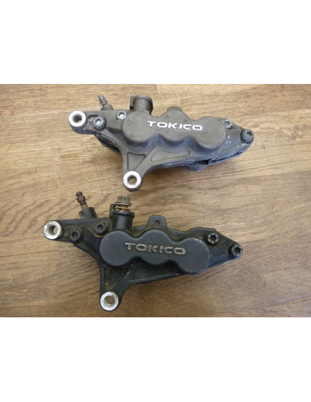 Etrier gauche Tokico 6 pistons GSXR 600-750-1100  - 1