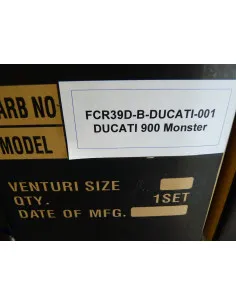 Carburateurs double Keihin FCR Ducati 750-900  - 1 2