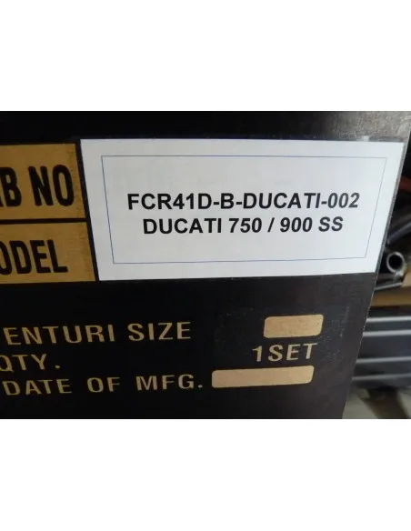 Carburateurs double Keihin FCR Ducati 750-900  - 3