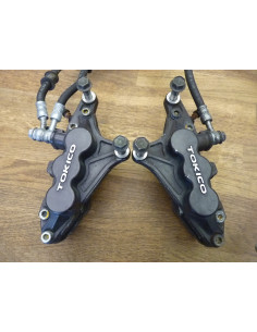 Paire d'étriers Tokico 6 pistons GSXR 600-750-1100-1300  - 1